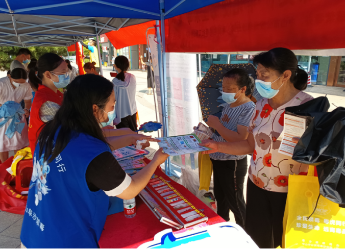 阜沙鎮(zhèn)禁毒信息〔2022〕第168期--阜沙鎮(zhèn)開(kāi)展“不忘建黨崢嶸史，牢記使命宣禁毒”主題宣傳活動(dòng)（2